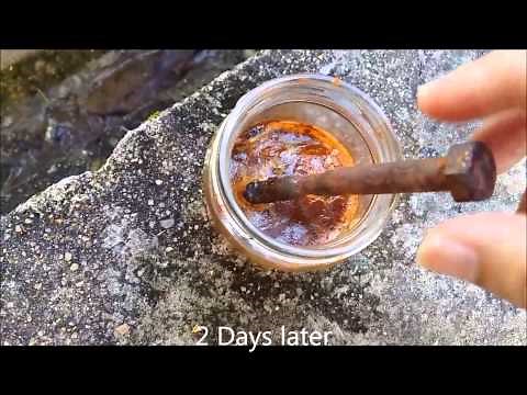 Most effective way to clean rust