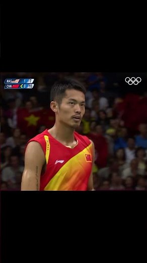 Lin Dan and Lee Chong Wei final 🥇Epic badminton moment from London 2012 ✨