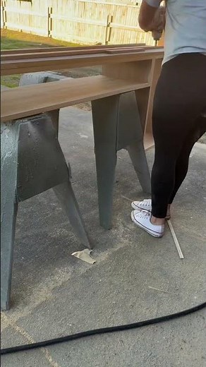 DIY Modern Floating Walnut Desk - Free Woodworking Plans