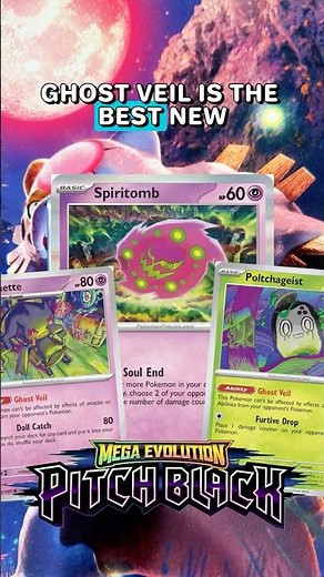 Ghost Veil / Hide ‘n’ Sneak Decklist | Banette, Sinistcha, Dhelmise | Pitch Black | Pokemon TCG