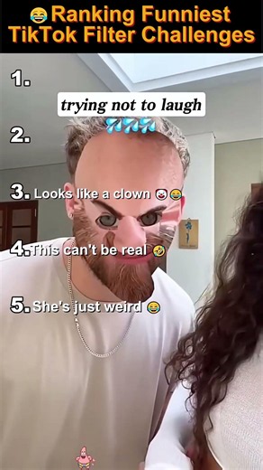 Ranking the Funniest TikTok Filter Challenges! 😂 #shorts #tiktok #funnyfilters
