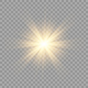 Vector transparent sunlight special lens flare light effect.