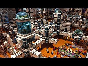 Massive LEGO Mars Base Built by 30 People! Brick Rodeo 2024