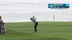 Fred Couples makes birdie on No. 11 at PURE Insurance Championship