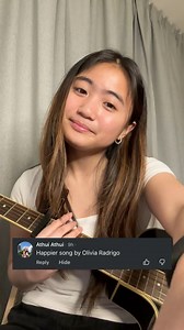 Happier – Olivia Rodrigo (Guitar Cover) 🎶 A guitar cover of Happier by Olivia Rodrigo, requested by @Athui Athui 💛. Hope you enjoy this stripped-down version—thanks for the request! #Happier #OliviaRodrigo #GuitarCover #AcousticCover #SongRequest #MusicCover #GuitarMusic #CoverSong #RequestedCover #fypchallenge #fypageシ #fypシ゚viralシfypシ゚ #songcover #guitarcover #fypviralシ #fypシ゚ | Athalia Zielle O Nartates Page
