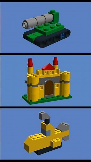 🏰 Lego Castle / Castillo Tutorial Ideas #LEGO #castle #build #medieval #brick