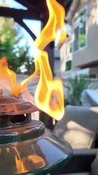 Coleman lantern almost blows up