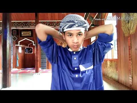 4 cara memakai sorban | TUTORIAL MEMAKAI SORBAN