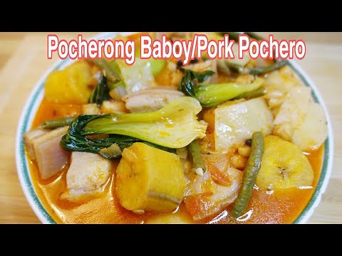 Pocherong Baboy|Pork Pochero Recipe|Jeizel's Kitchen