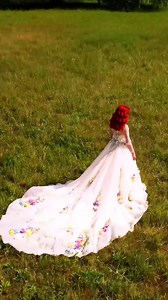 2.1M views · 33K reactions | Princess wedding dress made by the master! | 5-Minute Crafts | Facebook