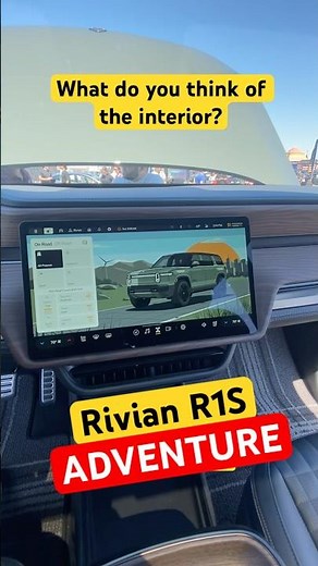 2025 Rivian R1S Interior #cars #bayarea