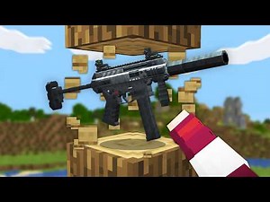 Minecraft, But Every Drop Is A GUN..