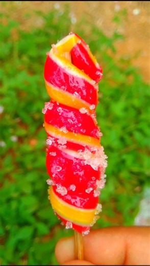 Sharing Colorful Lollipop With Ants -15 🍓🍒#shorts #eating #food #eatingfood