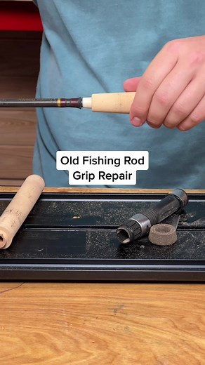 Repairing Cork Grips on St. Croix Premier Rod with Mud Hole Components