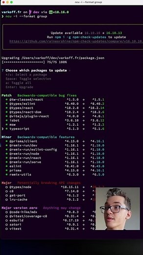 Met à jour ton projet Javascript en 1 minute !!