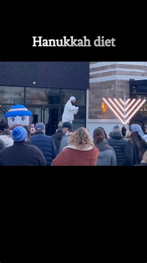 Ari B Lesser on Instagram: "Hanukkah Diet I kicked off #Chanukah with a couple of #menorah lightings in Dallas. Huge thanks to Chabad of Plano and #Chabad of Rockwall for bringing me down to Texas. If you like these lyrics check out my new #Hanukkah album "Dr. Dreidel" now available for download and streaming on all major platforms!"