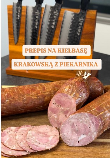 Prosty przepis na kiełbasę krakowską z piekarnika