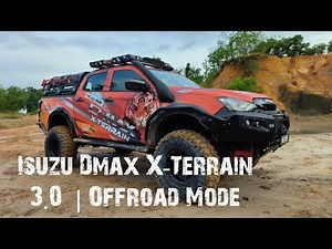 Isuzu Dmax X-Terrain | Offroad mode | 3.0
