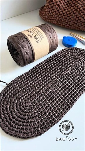 Oval Çanta Tabanı Yapımı 😍 | Easy Crochet Bag Base Tutorial 👍 #örgü #crochet