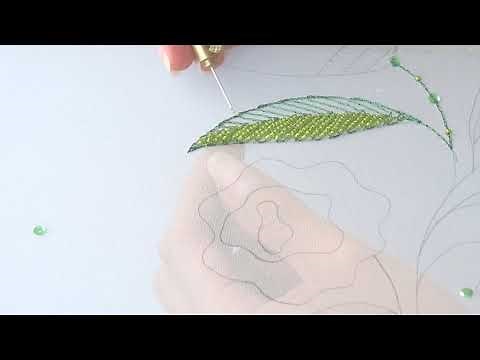 Luneville Embroidery Tutorial. Professional. Lesson 1