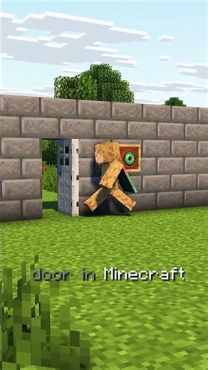 how to make a face id door #minecraft @IvanRudskoy