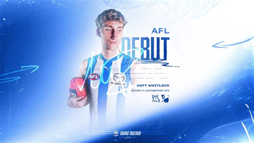 Matt Whitlock named to debut against Swans
