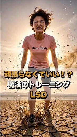 【走るを学ぶ】ゆっくり走るだけでいいの！？…初心者ランナーが驚くLSDの秘密 #ランニング #初心者ランナー #LSD