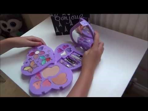 Claire's Cosmetic Make Up Sets, Glitter Heart Set & Book Set