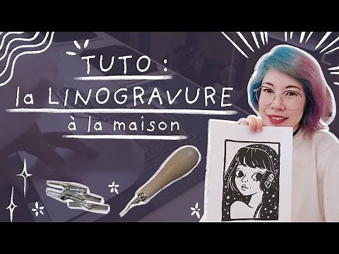 HOW to MAKE a LINOCUT at home