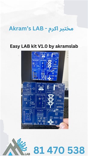 35 reactions · 6 comments | EasyLAB kit V1.0 by akramslab !! Thank you @pcbway #pcbway #akramslab #arduino #iot #pcb #design #news #learn #howto | Akram's lab | Facebook