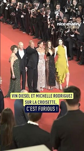 De la danse, du show, des stars... Revivez la montée des marches de l'équipe de "Fast and Furious"
