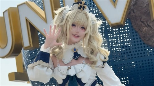 剪了一个星期的环球原神联动的vlog～