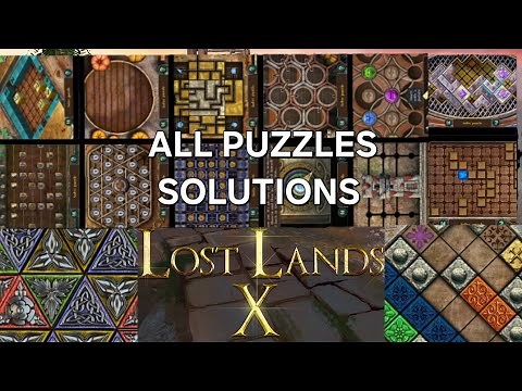 LOST LANDS 10 ALL PUZZLES SOLUTIONS WALKTHROUGH