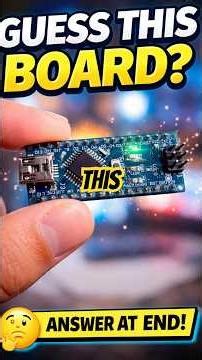 Tiny board. Big power. guess which one this is? 👀⚡️#Arduino#Tech#Electronics #Engineering#DIY#new