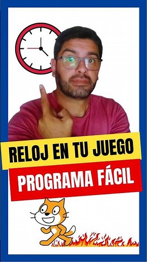🐱‍💻Tutorial Scratch Cómo Crear un JUEGO 👨‍💻 PARTE 9 😺Variable de TIEMPO #tutorial #scratch