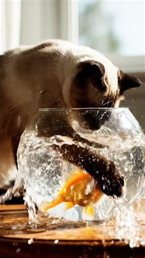 Don't Make This Mistake When Trying to Get Your Cat to Catch Fish