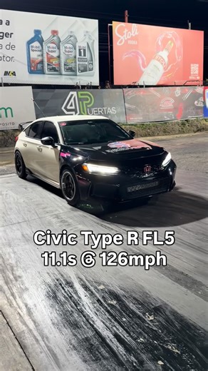 Reflash RD 🇩🇴 | Hoy se fueron los Record de Civic Type R de RD 🇩🇴 11.1s @ 126 mph Civic Type R FL5 mas rapida de RD Civic Type R (FK8 & FL5) Motor de... | Instagram