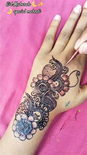 Easy mehndi design full hand mehndidesign bridal #viralshort #hennastylish#eidspecial 🌜✨🌛ll uniques