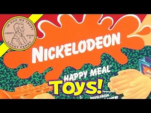 Nickelodeon GAK McDonald's 2002 Retro Happy Meal Toys