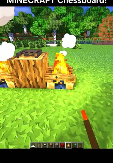 Minecraft Chessboard #minecraft #chess #board #chessboard #X