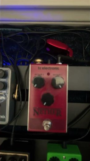 Nether Octaver Guitar Pedal for bass sounds #electricguitar