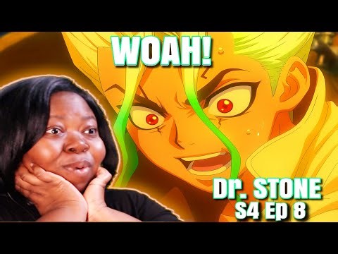 Senku's LIFE SAVING Move?! Dr STONE Season 4 Episode 8 REACTION!