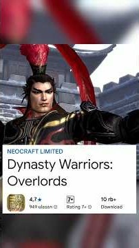 Kok game dynasty warrios ada lagi di Mobile #game #dynastywarriors