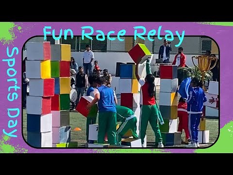 Sports Day Fun Race Relay || physed || pegames || physical education || Fun race
