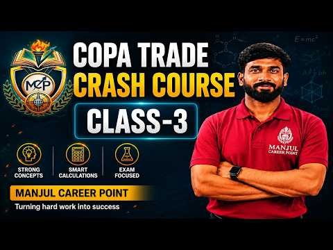 COPA Trade Crash Course Class 3 ITI COPA Complete Preparation 2026