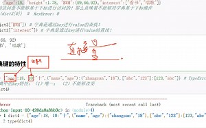 44.Python数据结构：字典中key的特性