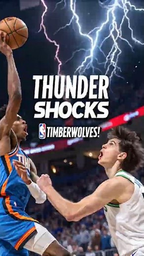 Shai’s 40 Points! Thunder’s Epic Game 4 Thriller vs Timberwolves! #nba #basketballplayer #sports