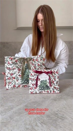 How to Elevate Any Gift Bag | Gift Wrapping Hack #how #howto #gift
