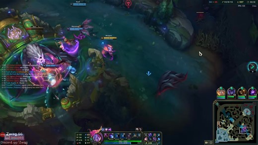 12K views · 83 reactions | The most ANNOYING bot lane in League of Legends... (INFINITE CC CHAIN) League of Legends season 15 Morgana Gameplay! | Zwag Xerath | Facebook