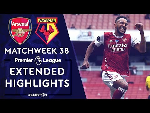 Arsenal v. Watford | PREMIER LEAGUE HIGHLIGHTS | 07/26/2020 | NBC Sports